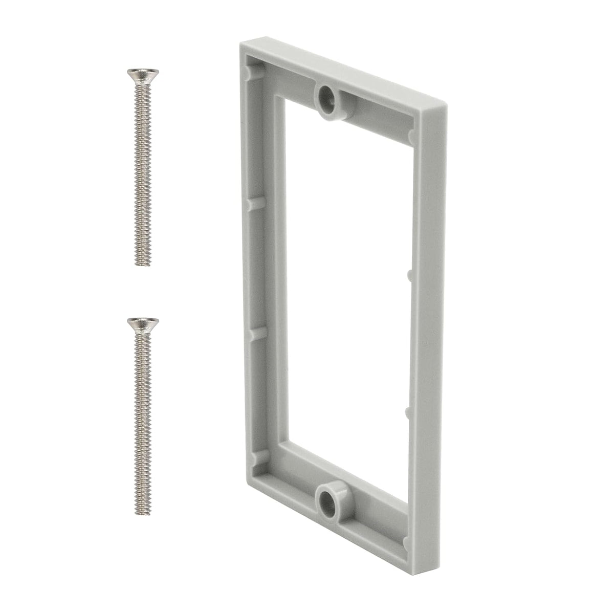 MAKERELE 1-gang outlet box extender, 1/4 in, grey