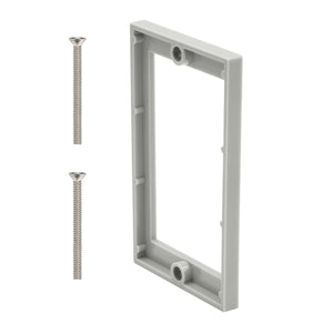 MAKERELE 1-gang outlet box extender, 1/4 in, grey