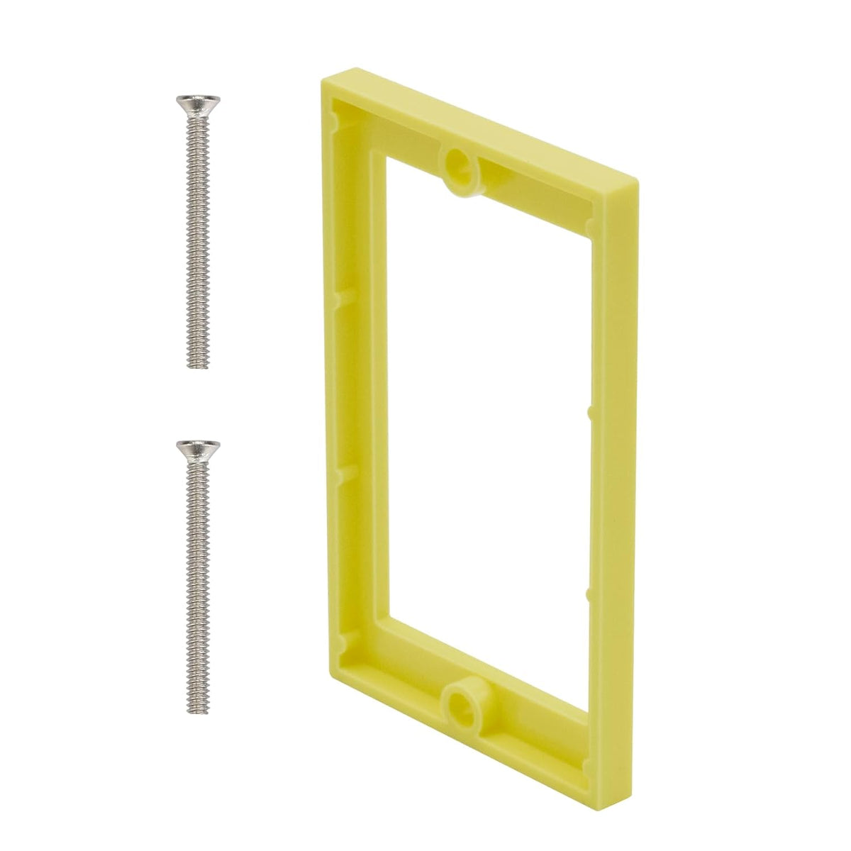 MAKERELE 1-gang outlet box extender, 1/4 in, yellow
