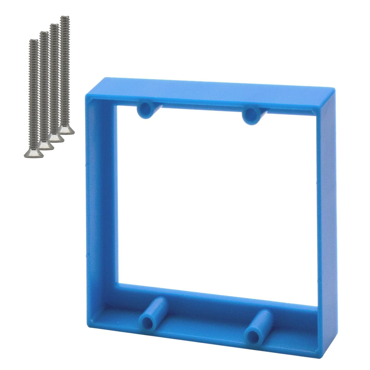 MAKERELE 2-gang outlet box extender, 1/2 in, blue