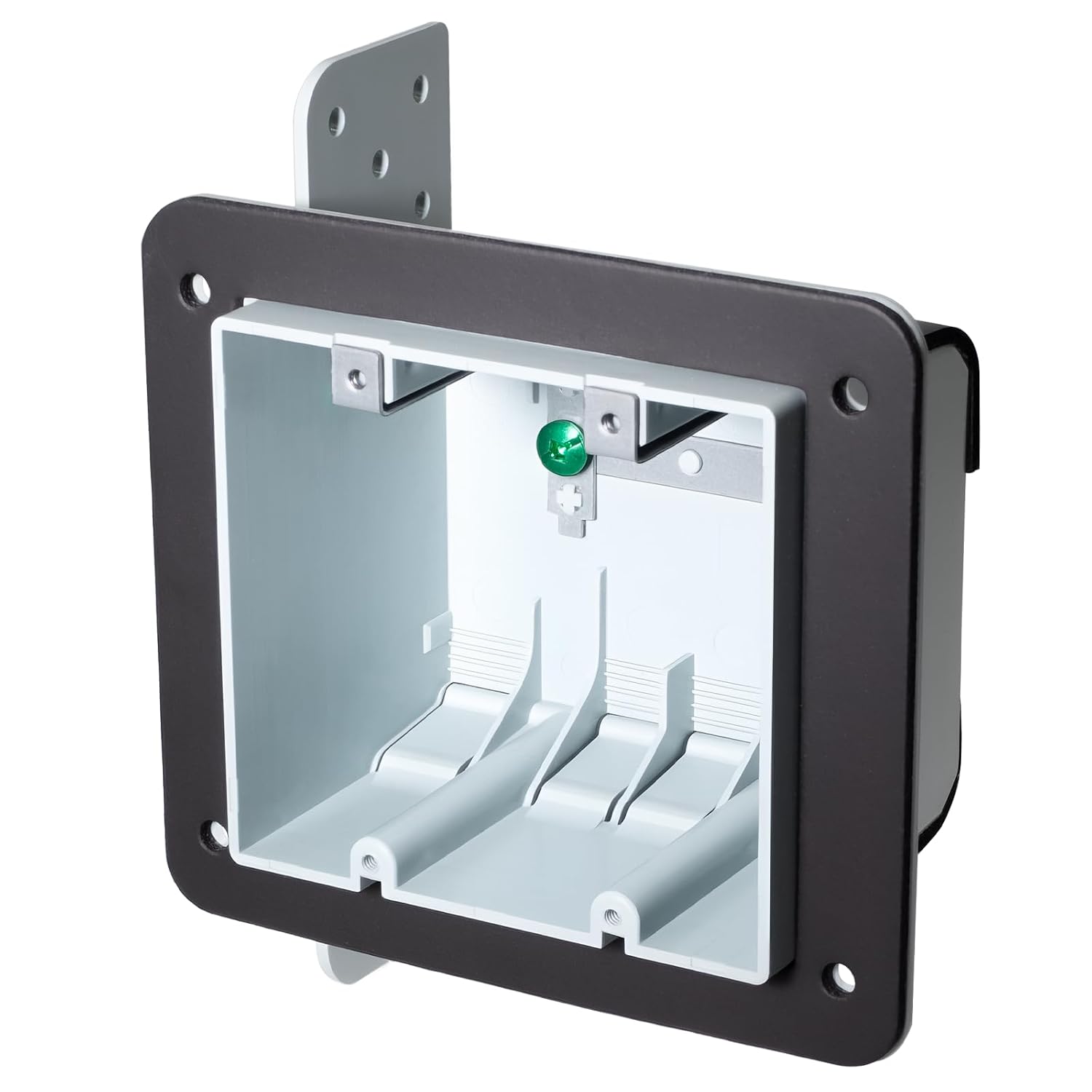 MAKERELE 2-gang non-metallic vapor barrier electrical box