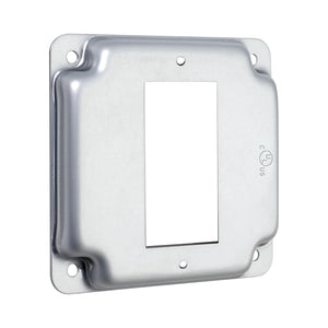 MAKERELE 4 inch square raised decorator device cover 1 pack