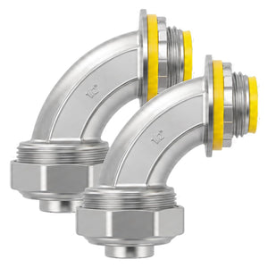 MAKERELE 90-degree liquid-tight connector, 1/2 in.