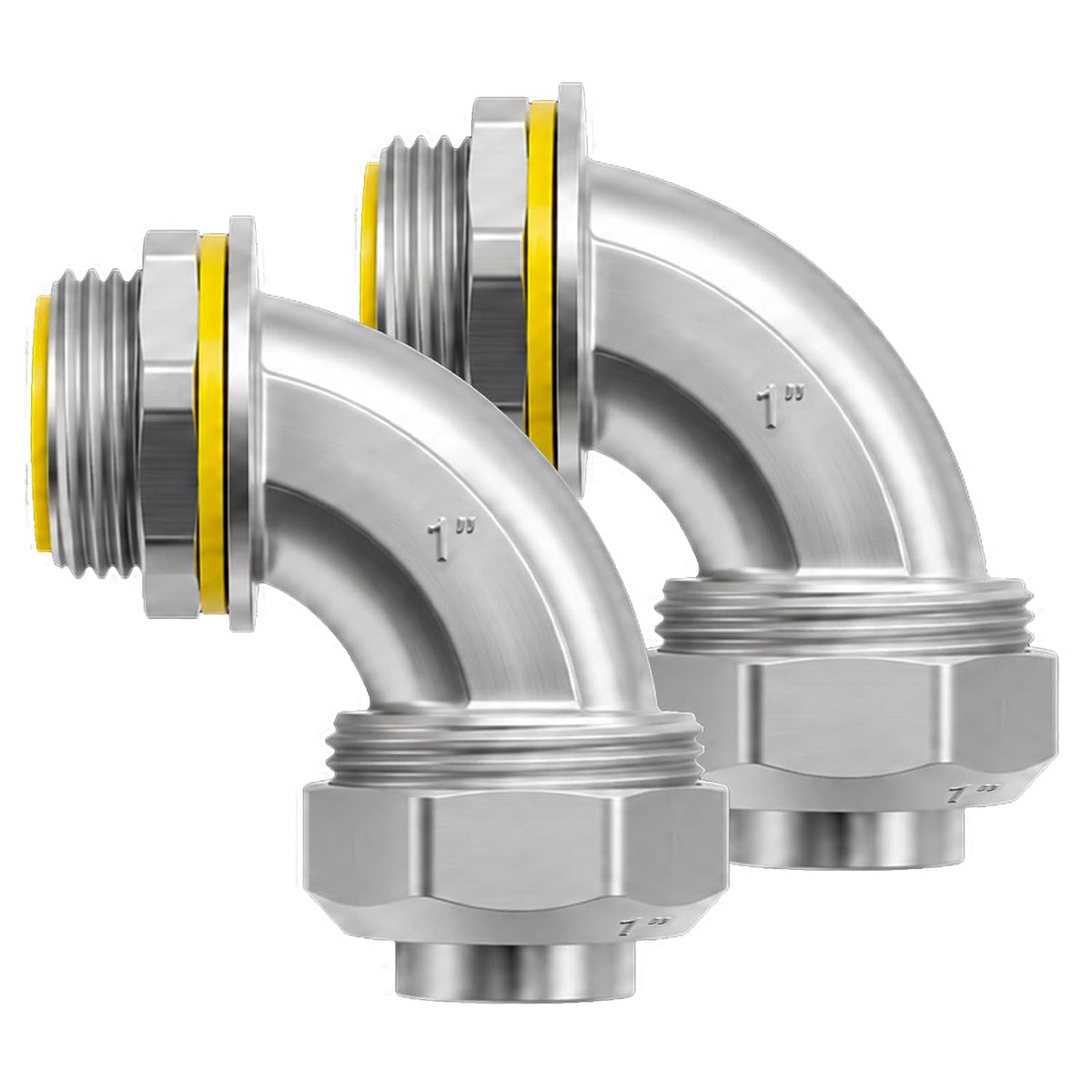 MAKERELE 90-degree liquid-tight connector, 1 in.