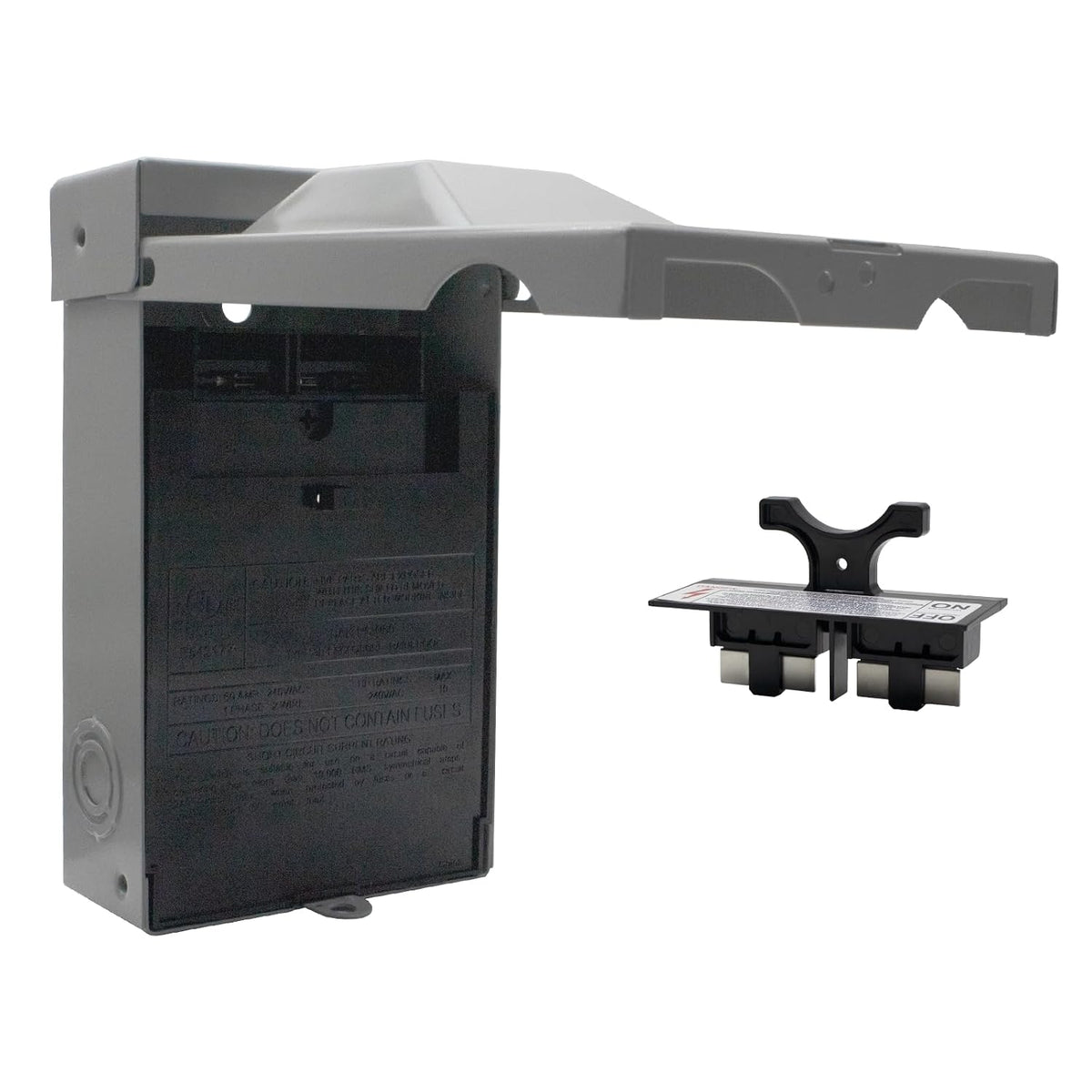 MAKERELE 60A large non-fused AC disconnect pullout switch