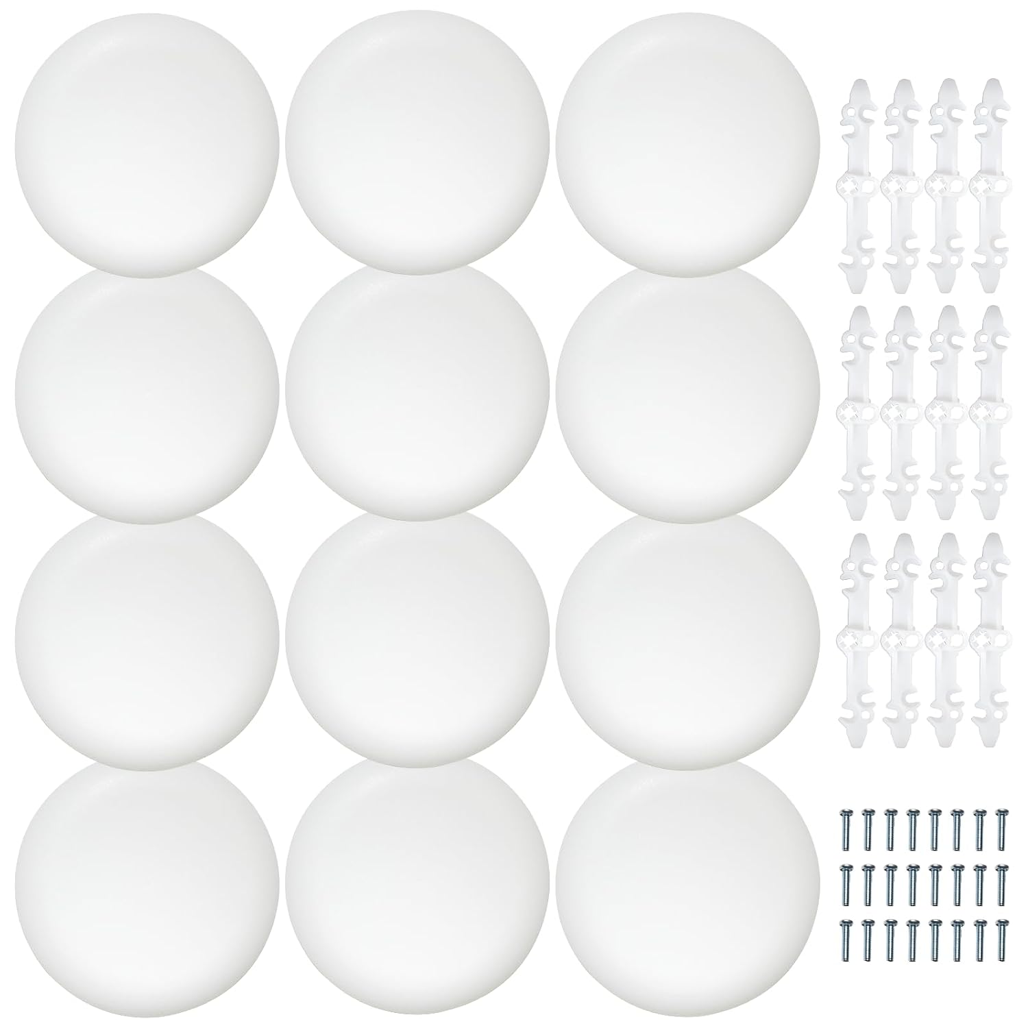 MAKERELE ceiling box cover plate, 12-Pack