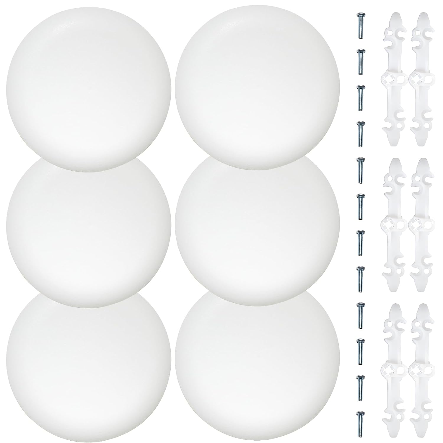 MAKERELE ceiling box cover plate, 6-Pack