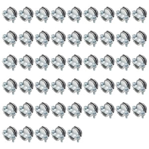 MAKERELE 1/2 inch clamp type cable connectors 50-pack