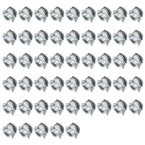 MAKERELE 1/2 inch clamp type cable connectors 50-pack