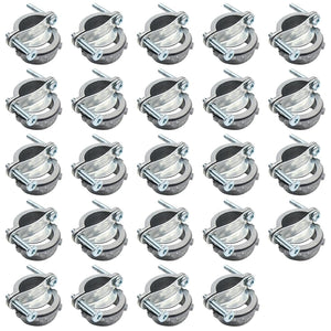 MAKERELE 1 inch clamp type cable connectors 24-pack