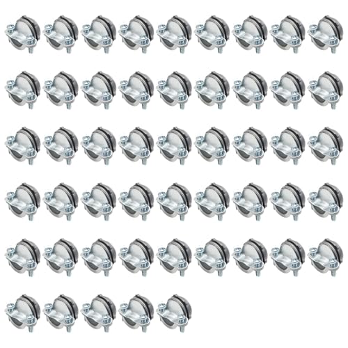 MAKERELE 3/8 inch clamp type cable connectors 50-pack