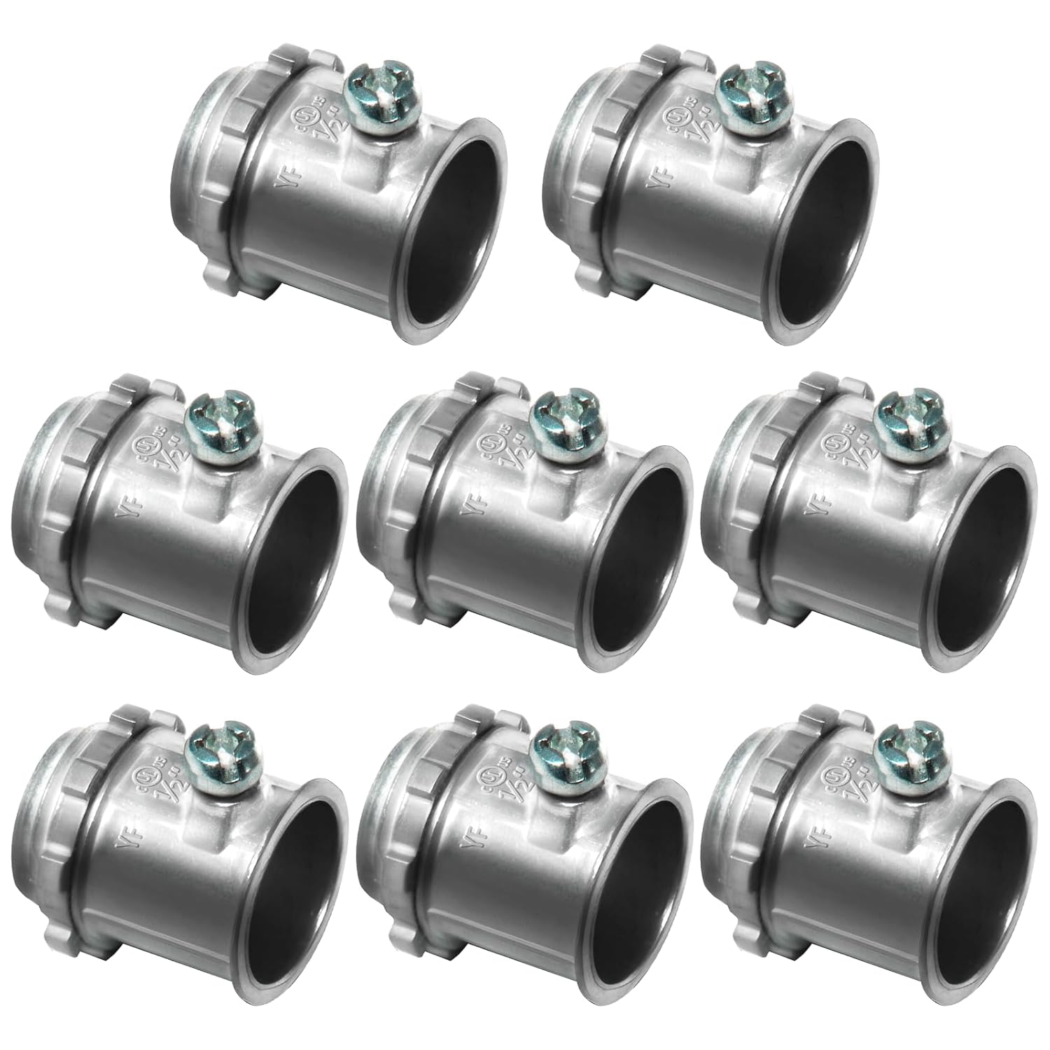 MAKERELE 1/2 in. EMT set screw connector, zinc die cast
