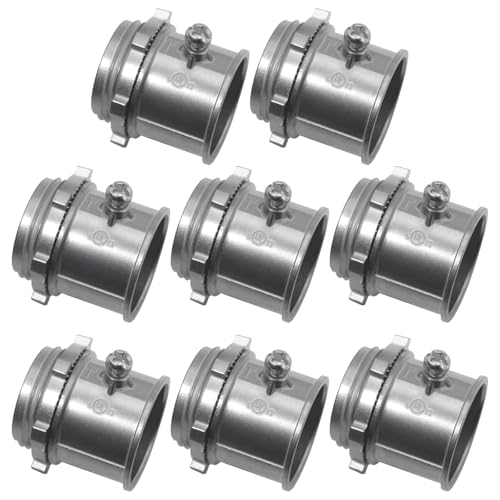 MAKERELE 1 in. EMT set screw connector, zinc die cast