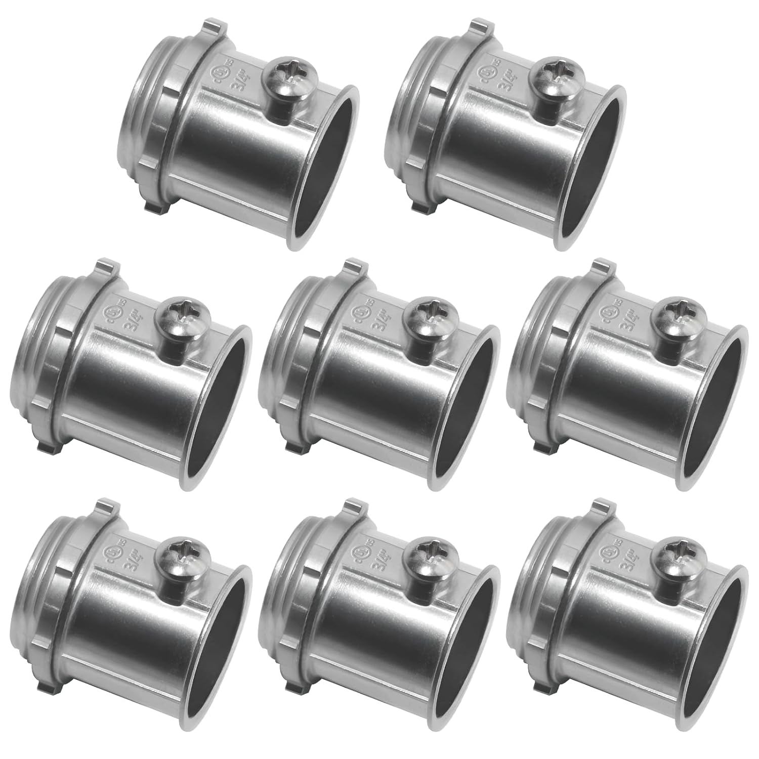MAKERELE 3/4 in. EMT set screw connector, zinc die cast