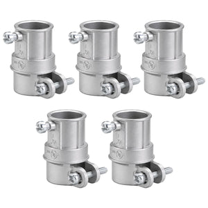 MAKERELE 1/2 in. EMT to flexible metal conduit squeeze coupling, zinc die cast