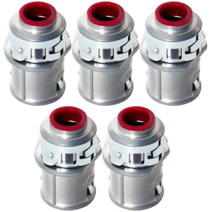 MAKERELE 3/8 inch MC AC cable connectors 5-pack MK-MCC-3/8-5PC