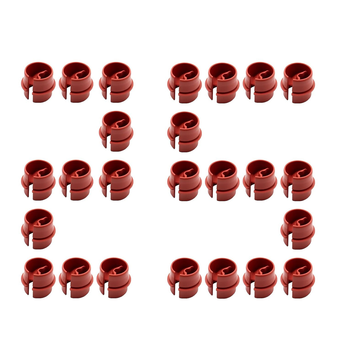 MAKERELE red nonmetallic cable connectors, 3/4 in.