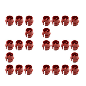 MAKERELE red nonmetallic cable connectors, 3/4 in.