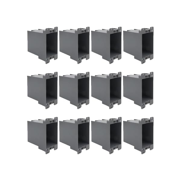 MAKERELE 20 cu in 1-gang old work electrical box 12-pack MK-SN20Z-12
