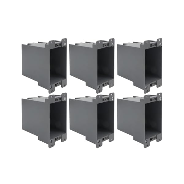 MAKERELE 20 cu in 1-gang old work electrical box 6-pack MK-SN20Z-6