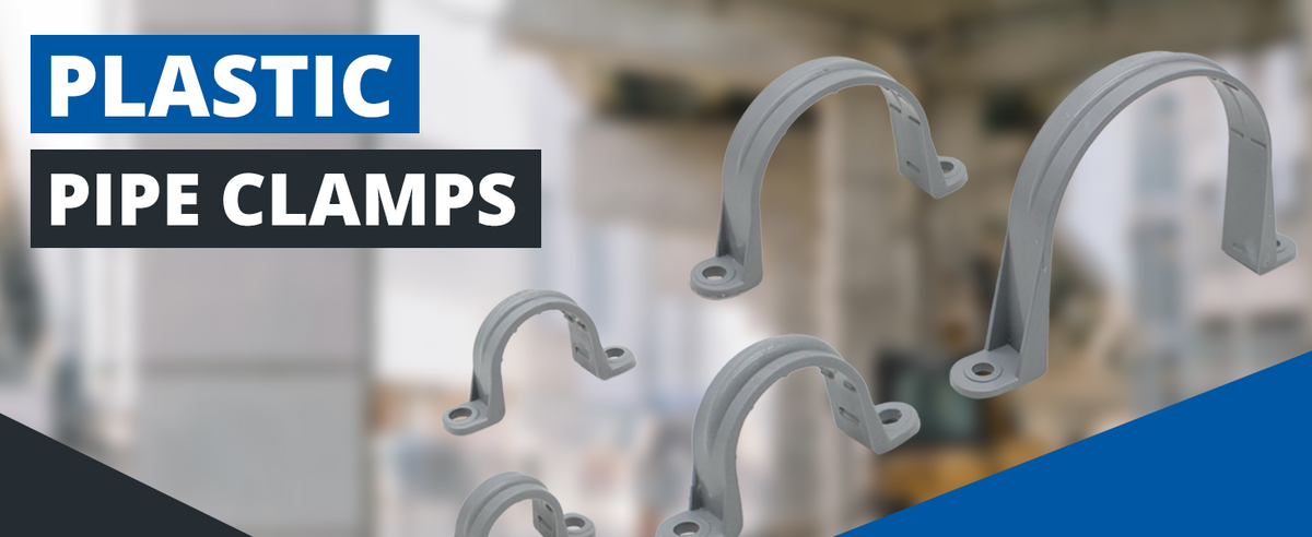 PVC two-hole pipe clamp family overview