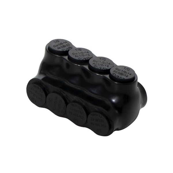 MAKERELE QMS D1/0 4-port insulated multi-tap connector MK-QMS-D1/0-4-1PC