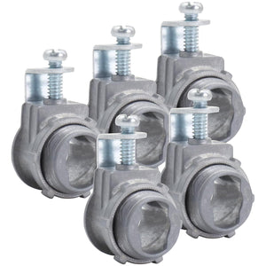 MAKERELE 3/8 in. FMC saddle connector for 1/2 in. knockout, 5-pack