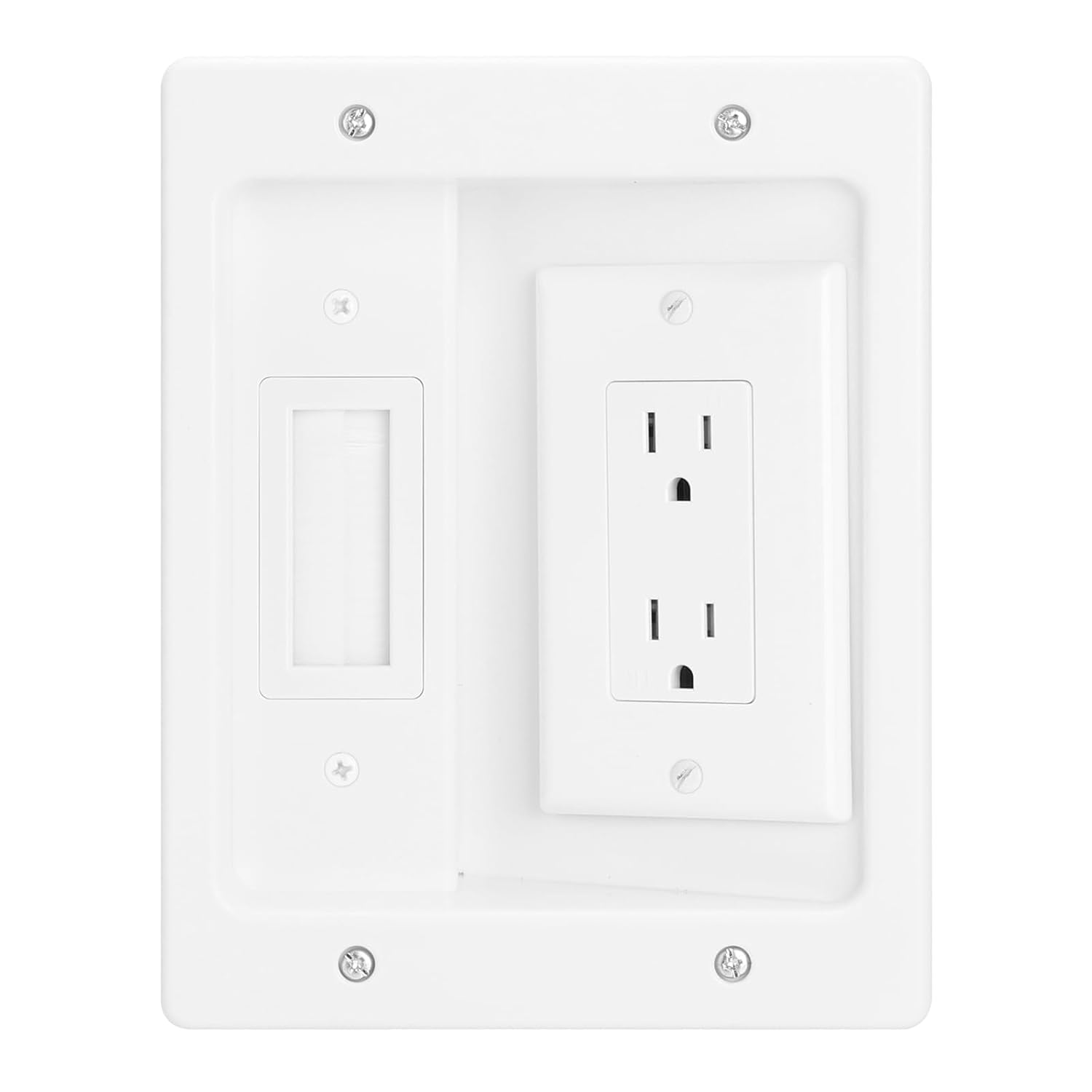 MAKERELE white wall cable concealer kit